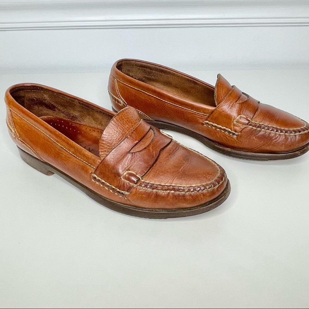 Cole Haan Leather Penny Loafers
